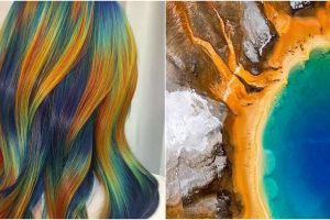 7 Tren hair coloring terinspirasi dari alam, unik & keren banget
