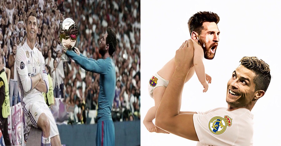 Kalah dari Ronaldo di Ballon d'Or, 10 Meme Lionel Messi ini kocak abis