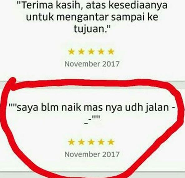 10 Review penumpang ojol ini tak cuma kocak, tapi nampol banget