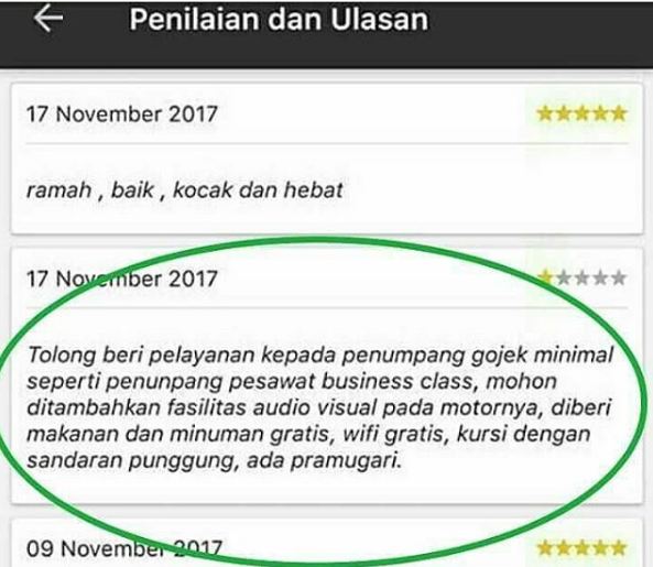 10 Review penumpang ojol ini tak cuma kocak, tapi nampol banget