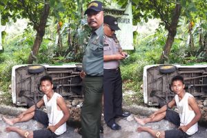 Foto kecelakaan ini jadi perdebatan warganet, kenapa ya?