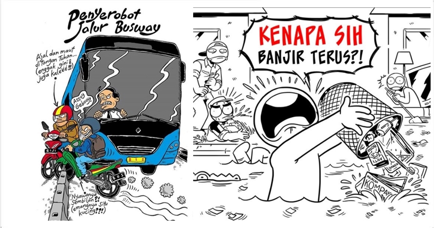 8 Kartun gambarkan kelakuan nyebelin, Indonesia banget 