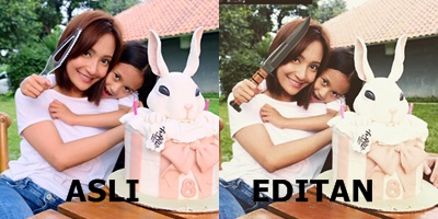 10 Foto hasil editan Baim 'The Dance Company' ini kocak abis