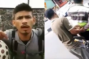 5 Momen pengendara saat ditilang polisi, sampai tantang berkelahi