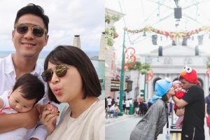 Belum genap 6 bulan, 6 anak pasangan seleb ini sudah diajak traveling