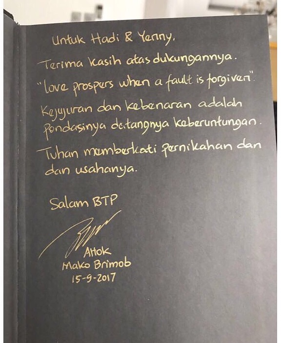 11 Bukti Ahok jadi motivator di tahanan, dari soal kuliah sampai nikah