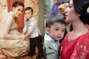 Beda gaya Selvi Ananda dan Aliya Rajasa saat momong anak