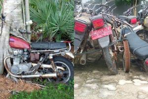 12 Foto sepeda motor tak terawat ini bikin senyum sambil ngelus dada