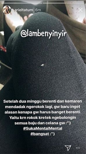 9 Seleb Tanah Air ini memilih berhenti merokok, ada yang karena baju