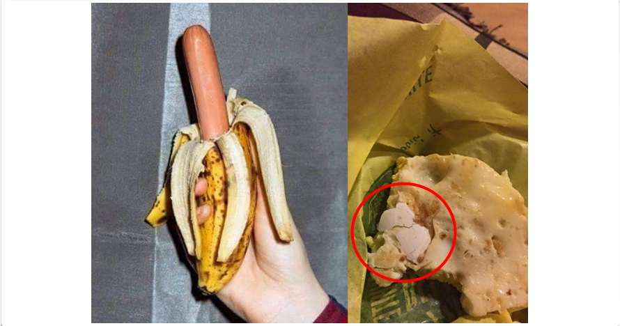 11 Kejanggalan pada makanan ini bikin selera hilang, ada pisang sosis