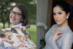 Penampilan Kahiyang dan Annisa Pohan saat kenakan baju adat Batak