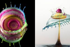 10 Karya fotografi dari air yang jatuh ini bikin matamu tidak berkedip