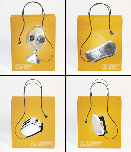Desain 10 tas belanja ini bukti ide kreatif datang dari hal sederhana