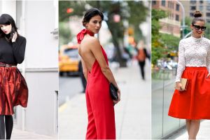 9 Trik padu padan outfit merah untuk meriahkan malam Natal