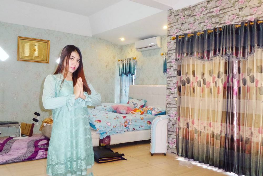 7 Potret kamar pribadi Via Vallen, kelihatannya nyaman banget