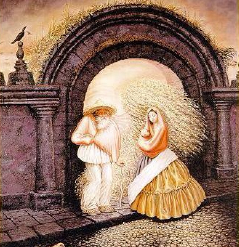 Jika temukan 6 wajah di tiap lukisan ini penglihatanmu terbukti tajam