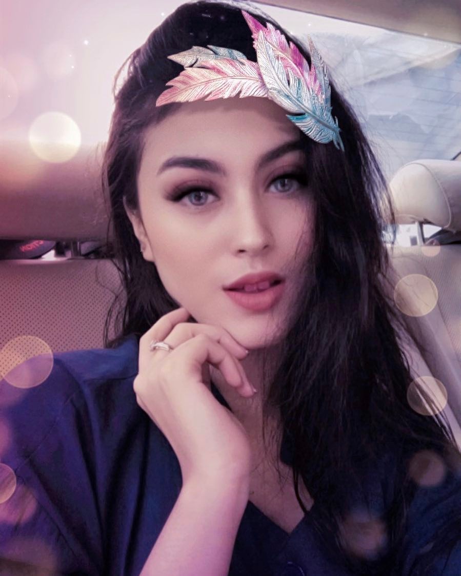 10 Foto filter Marcella Bella, cantiknya bak bidadari tak bersayap