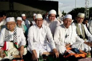 Menag Lukman Hakim Saifuddin disoraki massa bela Palestina