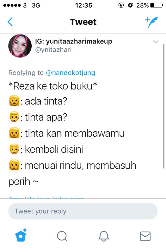 12 Cuitan obrolan disambung lirik lagu ini kocak abis, receh maksimal