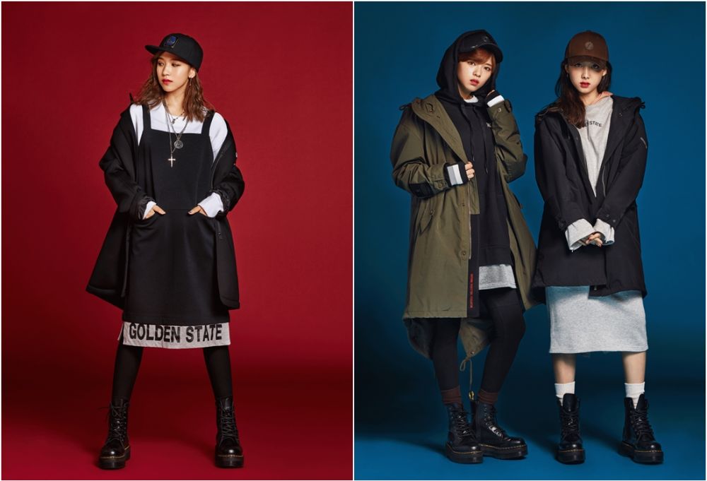 8 Outfit hangat ala idol Korea, inspirasi tetap gaya di musim huj