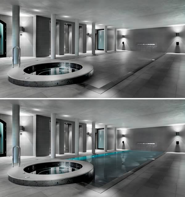 9 Kolam renang ini idenya bikin melongo, dibuat tersembunyi lho