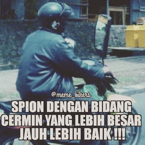10 Meme di balik spion ini bikin senyum-senyum sendiri, kamu pernah? 