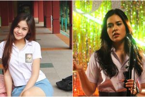 Gaya cantik 12 seleb Indonesia saat berseragam SMA, cute abis