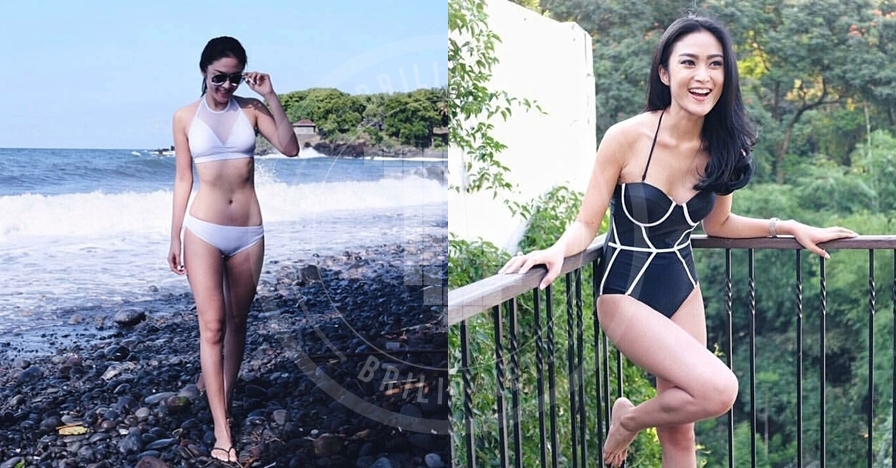 15 Potret glamor dan seksi Ketrin Agustine, bikin cowok susah kedip