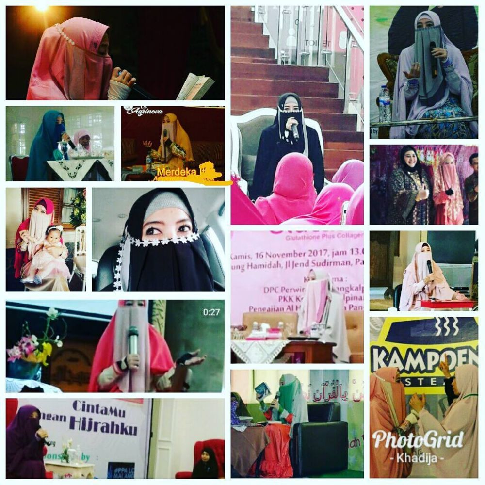 10 Momen Peggy Melati Sukma setelah bercadar, semakin religius