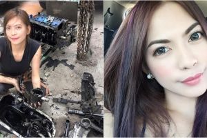 10 Pesona Tantin Legaspi, si montir seksi yang bikin rajin ganti oli