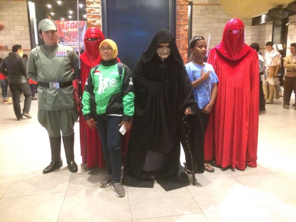 Begini keseruan nobar film Star Wars: The Last Jedi bareng GO-JEK