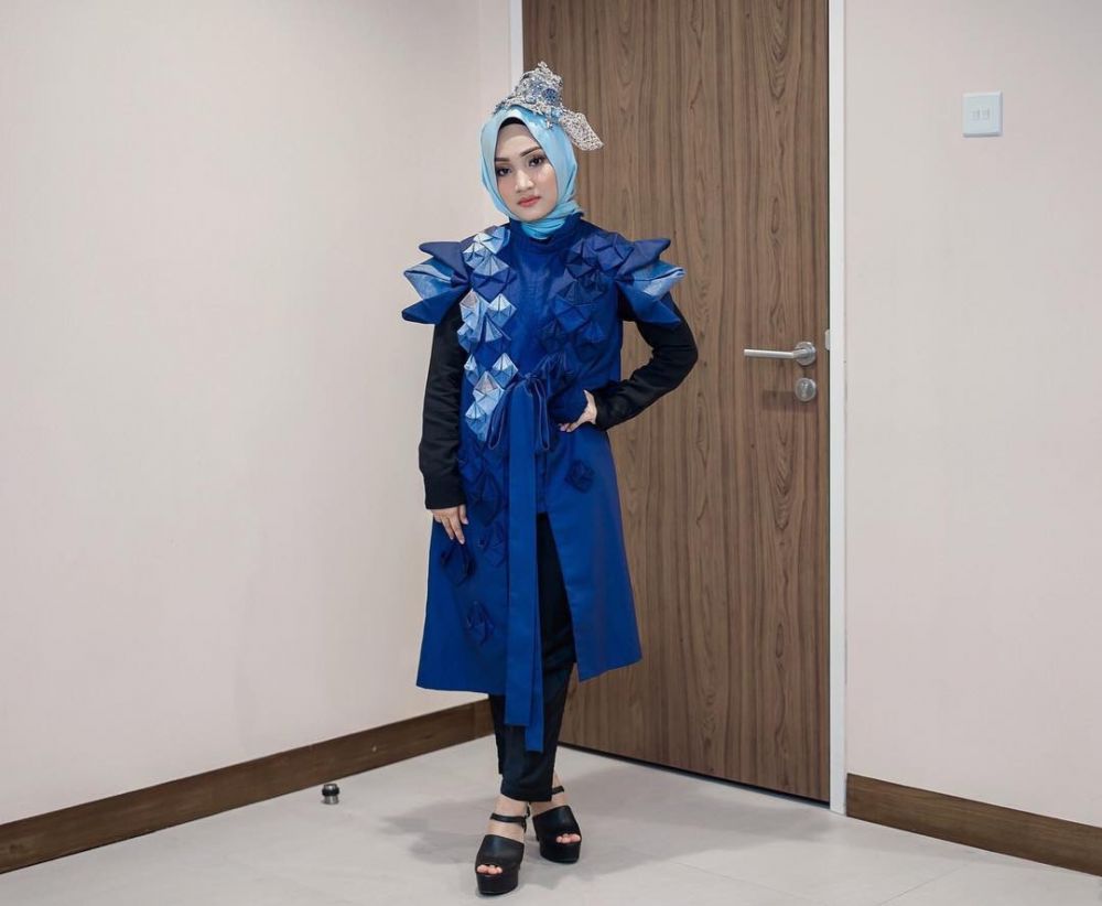 8 Gaya fashion terbaru Fatin Shidqia, makin tampak anggun dan dewasa