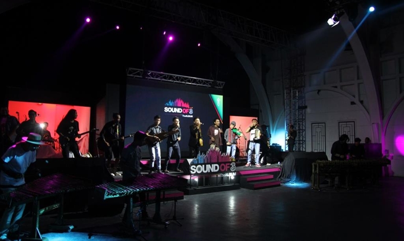 Dukung musisi lokal, Tri luncurkan album Sound of 3 yang keren abis