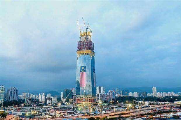 Tinggi hampir 500 meter, inikah gedung tertinggi di Asia Tenggara?