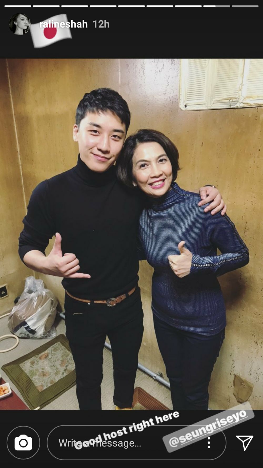 Makin lengket, Raline Shah ajak ibunya ketemu Seungri Bigbang