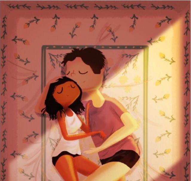 15 Ilustrasi pasangan romantis ini married goals abis