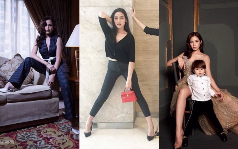 7 Pose menantang Jessica Iskandar, dikritik karena sering mengangkang