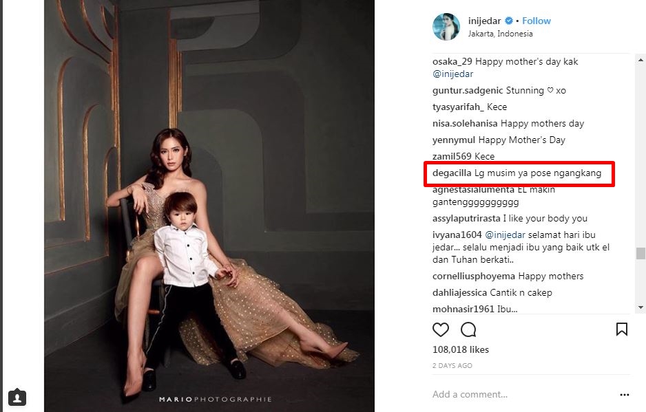 7 Pose menantang Jessica Iskandar, dikritik karena sering mengangkang