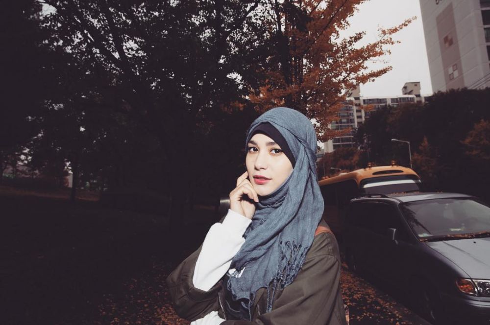 10 Potret Kim Miso, selebgram Korea Muslim yang mirip idol K-Pop