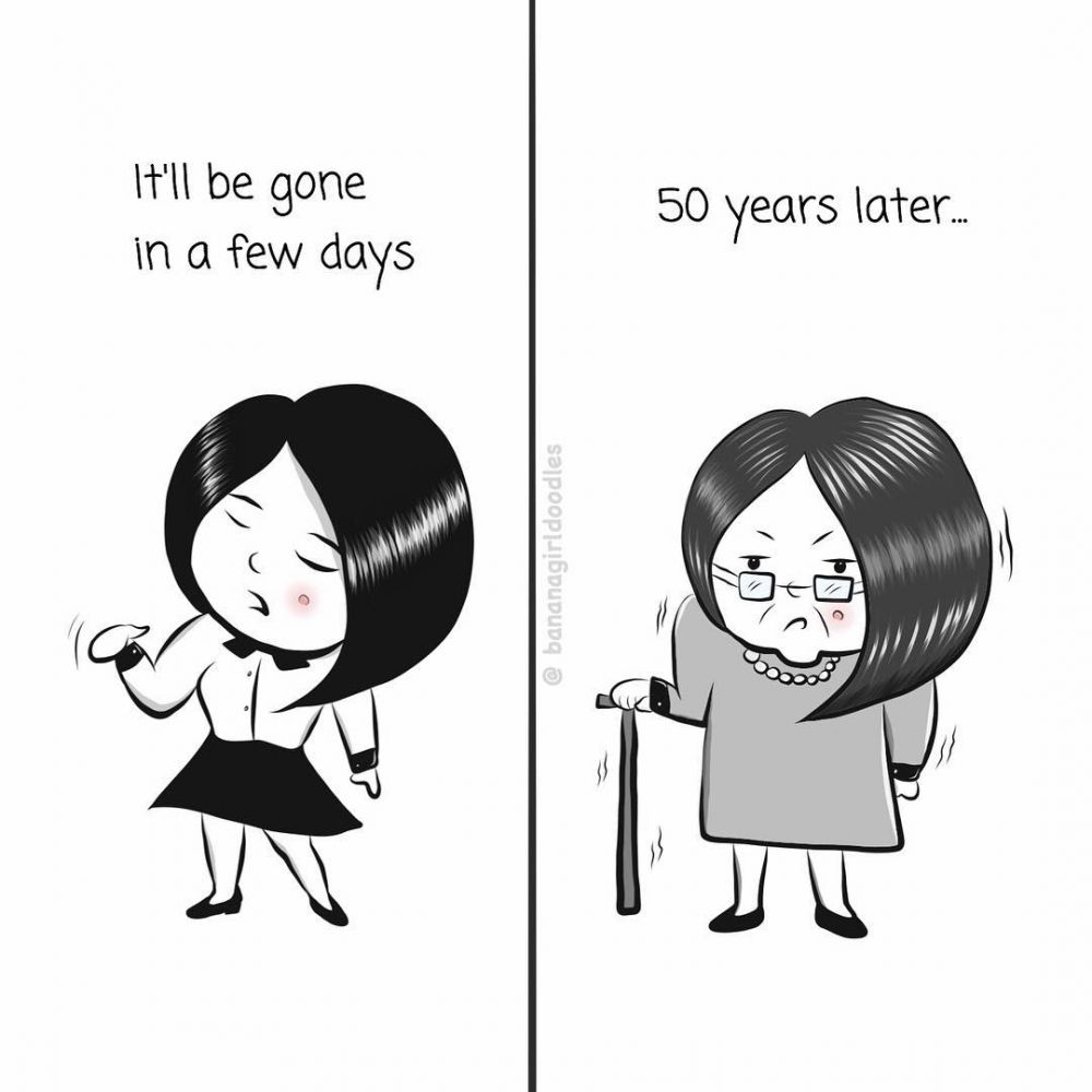 9 Ilustrasi ekspektasi vs realita kehidupan yang cuma dipahami cewek