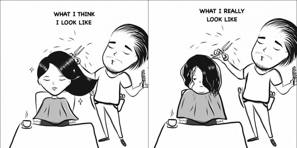 9 Ilustrasi ekspektasi vs realita kehidupan yang cuma dipahami cewek