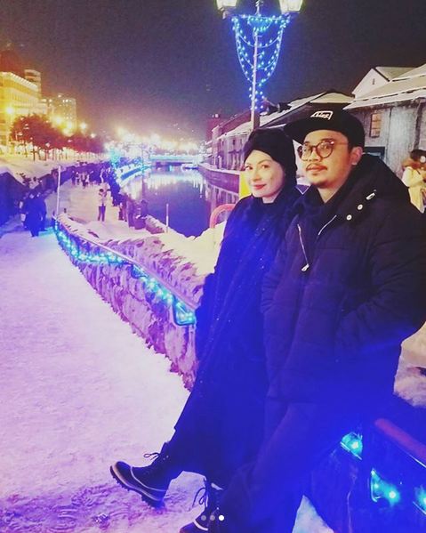 10 Momen liburan Derby Romero & istri di Jepang, jadi Natal pertama