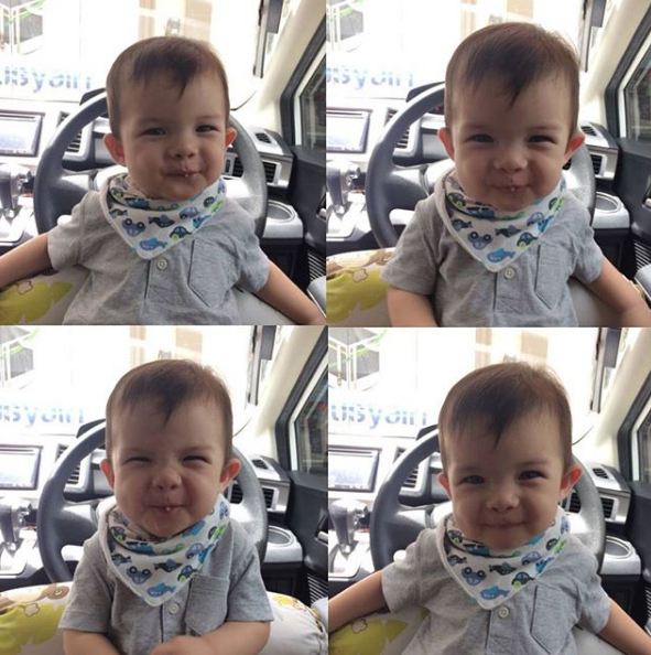 10 Potret Arkana, anak Risty Tagor dan Stuart Collin yang imut banget
