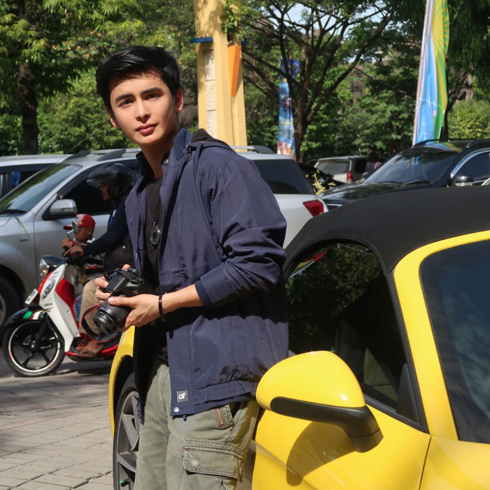 8 Potret Teejay Marquez di lokasi syuting Siapa Takut Jatuh Cinta