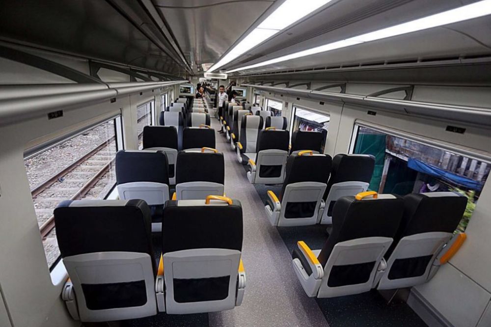 6 Potret mewahnya KA Bandara Soekarno-Hatta, fasilitasnya komplit