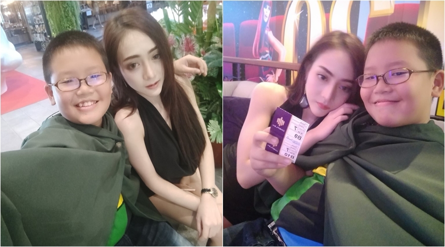 Ini lho 10 potret cantik model seksi yang dipacari bocah 10 tahun