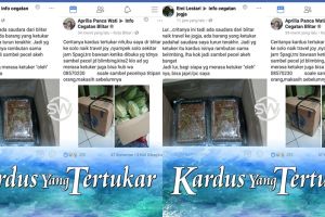 Kisah unik dan lucu, 2 kardus yang tertukar ini ketemu di Facebook
