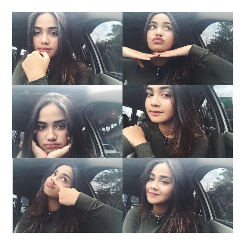 8 Pose konyol pesinetron muda Syifa Hadju, tetap imut dan cantik