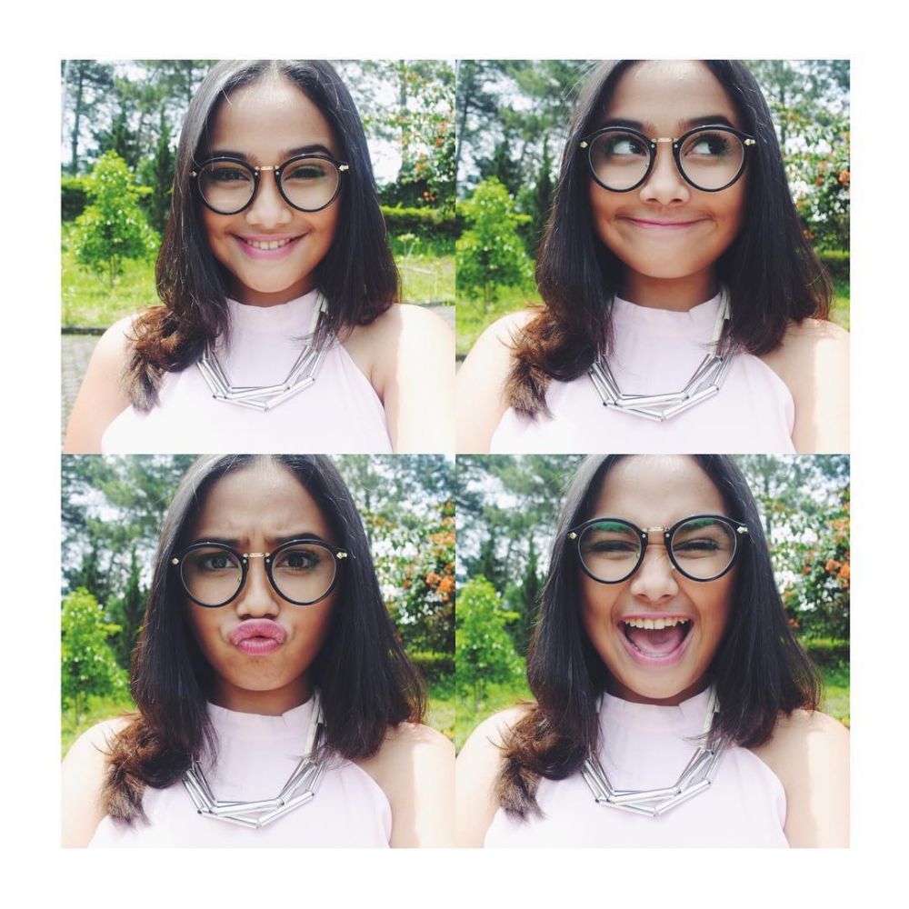 8 Pose konyol pesinetron muda Syifa Hadju, tetap imut dan cantik