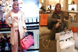 Selalu tampil glamor, ini 10 gaya Heidy istri pengacara Sunan Kalijaga